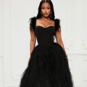 NEW Camilla Tulle Maxi Dress